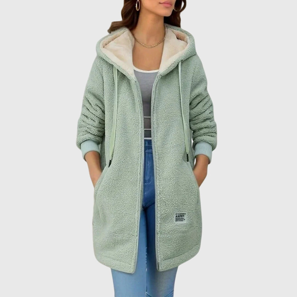 Birgitta | Chaqueta de forro polar con capucha