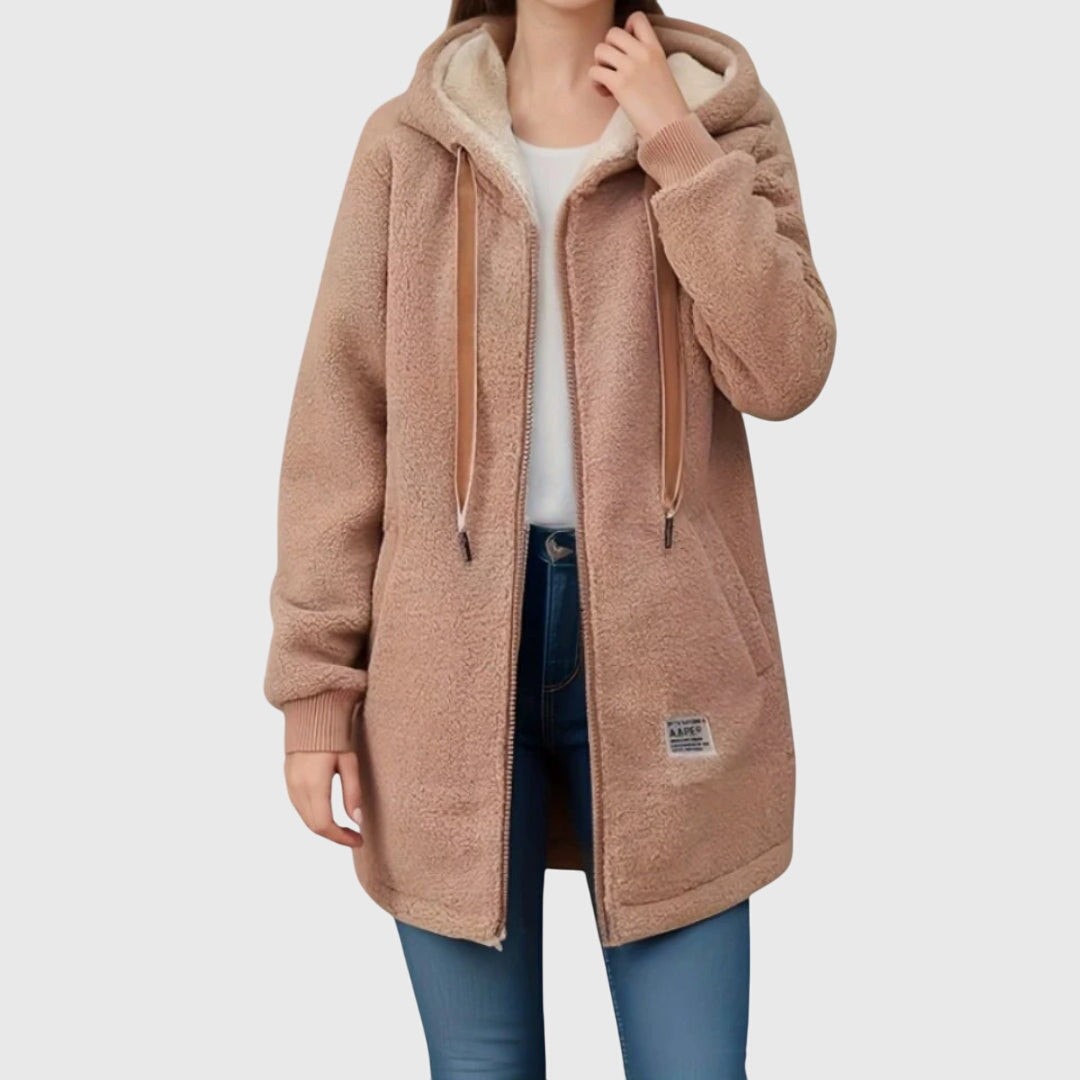 Birgitta | Chaqueta de forro polar con capucha