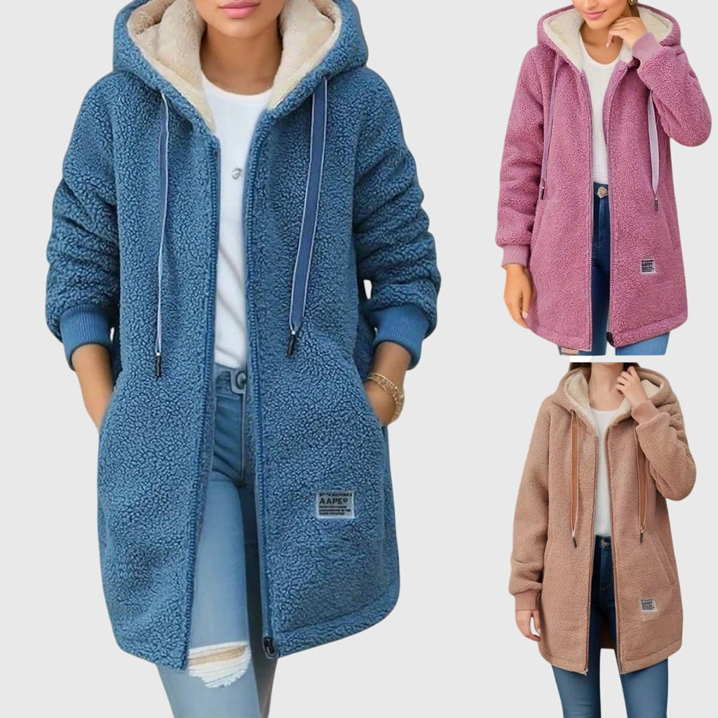 Birgitta | Chaqueta de forro polar con capucha