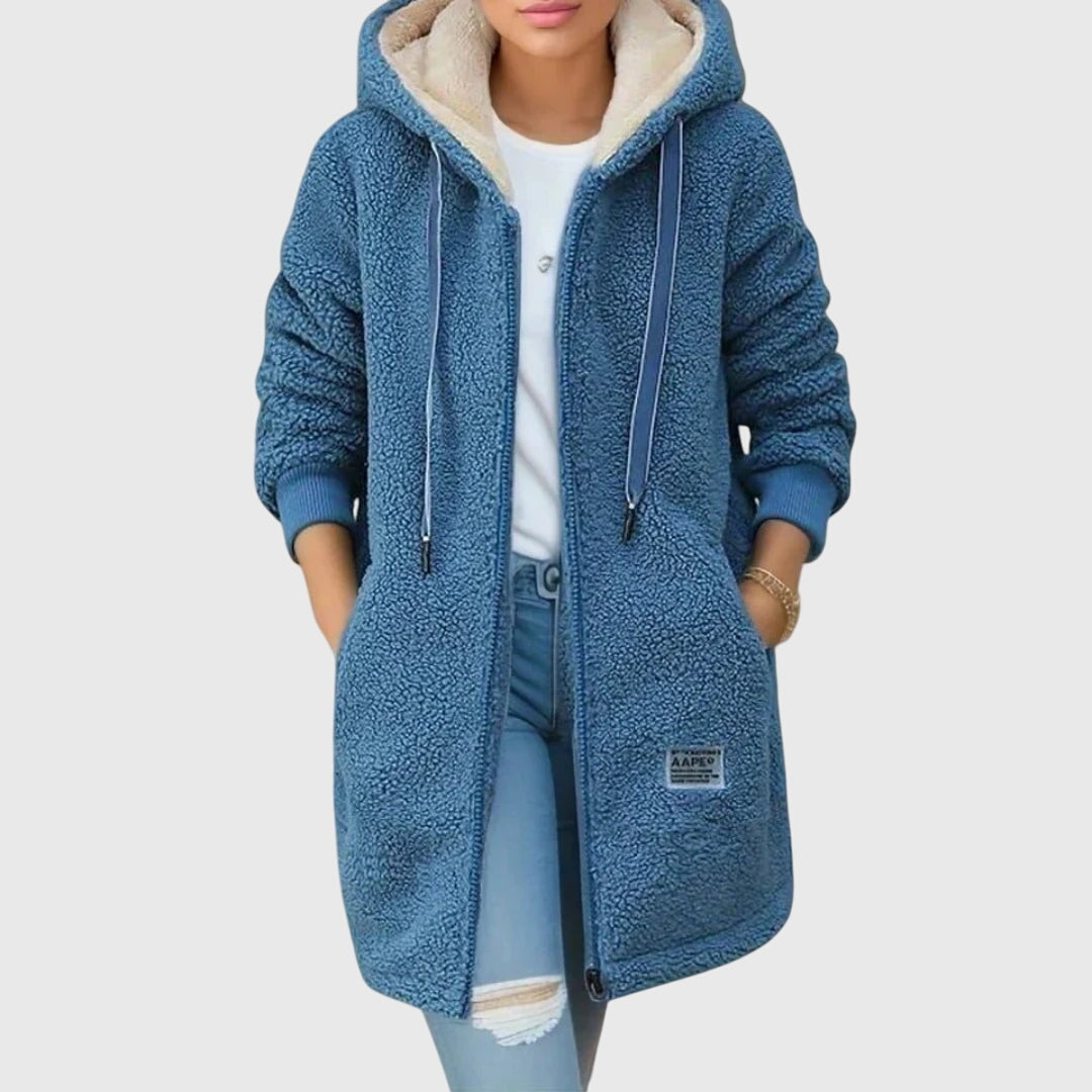 Birgitta | Chaqueta de forro polar con capucha