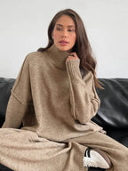 Riley | Conjunto amplio de jersey y pantalón