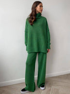 Riley | Conjunto amplio de jersey y pantalón