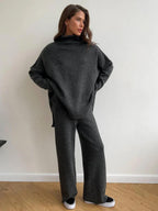 Riley | Conjunto amplio de jersey y pantalón