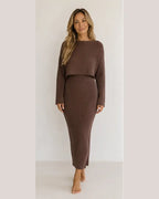 Scarlette | Conjunto de vestido y jersey