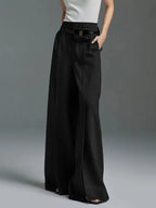 Aaliyah | Pantalón elegante de tiro alto y pernera ancha