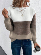 Nora | Jersey de rayas con cuello redondo