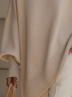 Lily | Jersey oversize asimétrico de punto