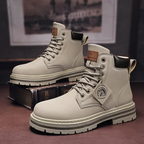 Ezra | Botas de trabajo de piel con cordones