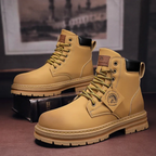 Ezra | Botas de trabajo de piel con cordones