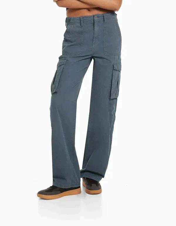 Mellany | Pantalón cargo de corte recto