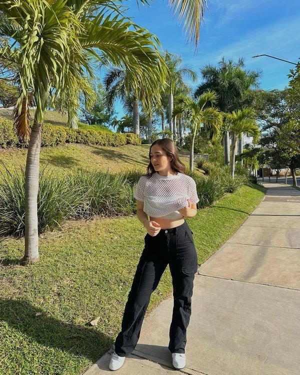 Mellany | Pantalón cargo de corte recto