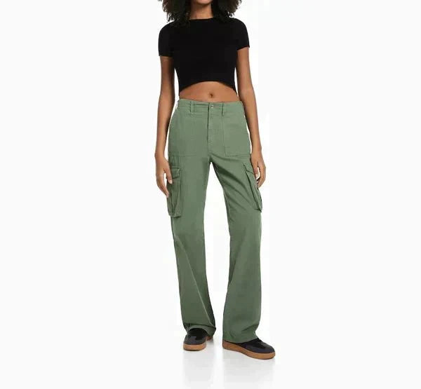 Mellany | Pantalón cargo de corte recto