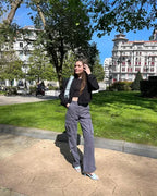 Mellany | Pantalón cargo de corte recto