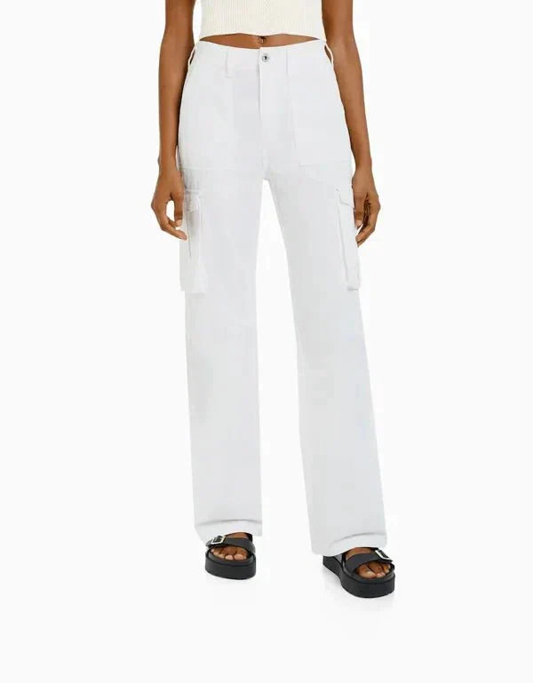 Mellany | Pantalón cargo de corte recto