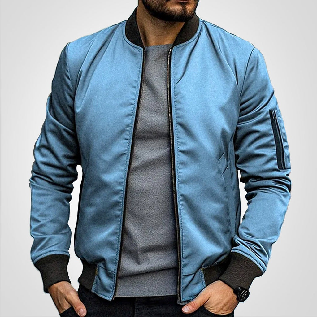 Jack | Cazadora bomber con bolsillo en la manga