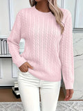 Sophia | Jersey de ochos con cuello redondo