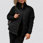 Maite | Chaqueta acolchada con mangas de punto
