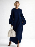 Morgan | Vestido largo de punto oversize