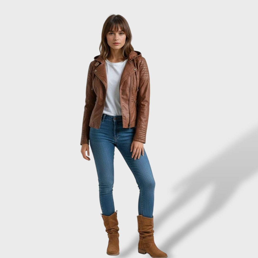 Cecilia | Botas cowboy de ante con caña fruncida