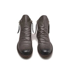 Caleb | Botines chelsea de piel con cremallera