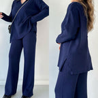 Lily | Conjunto cómodo con cuello de pico