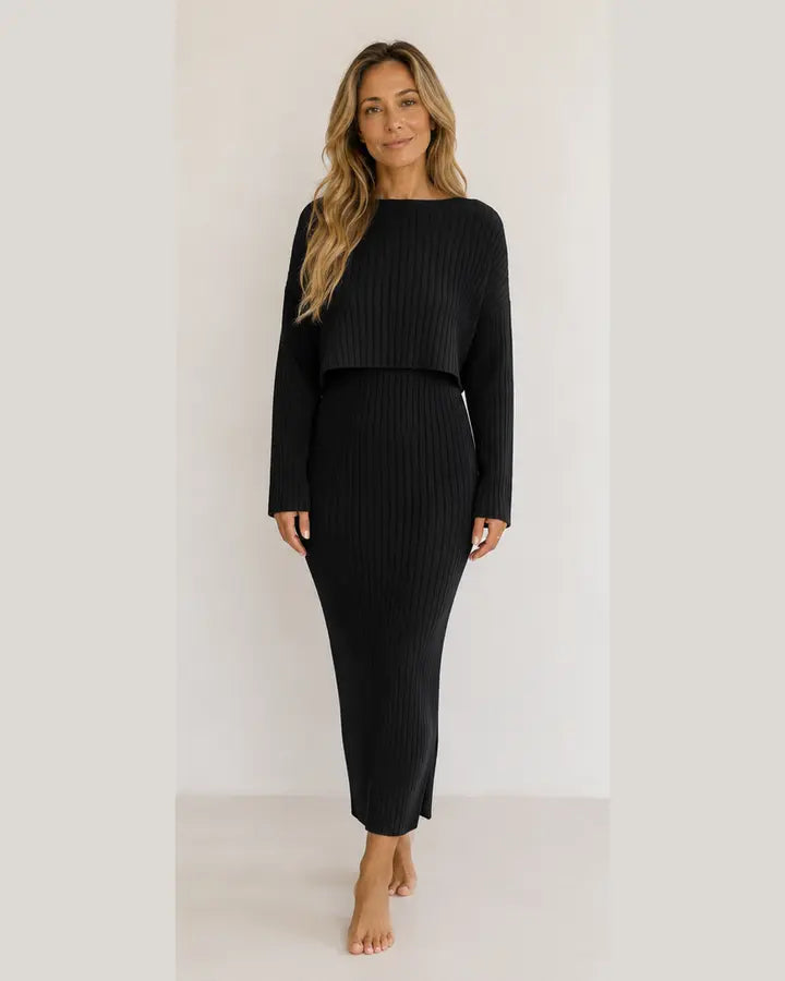 Scarlette | Conjunto de vestido y jersey